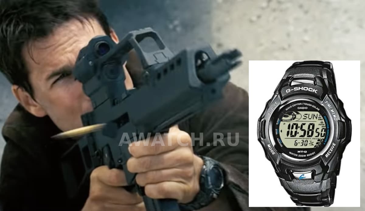 Часы Тома Круза в «Миссия невыполнима - 2» Casio G-Shock MTG-910D