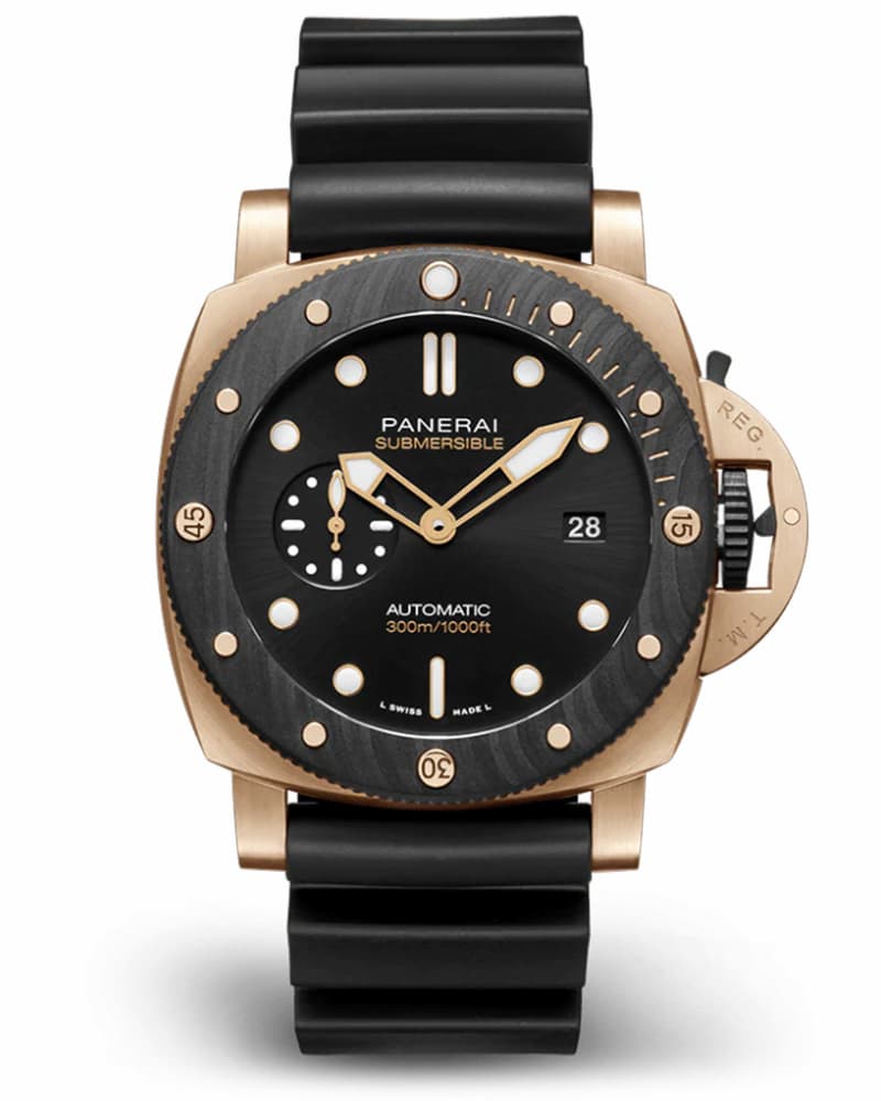 Panerai Submersible QuarantaQuattro Goldtech OroCarbo