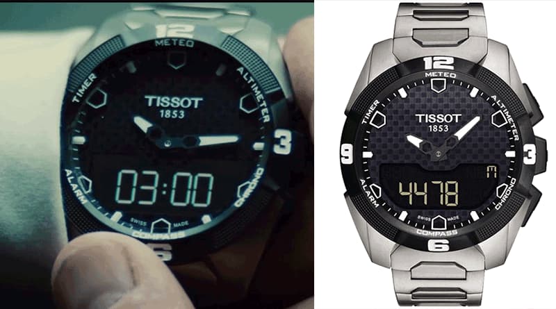 Tissot T-Touch Expert Solar  Бенджи Данна, которого играет Саймон Пегг