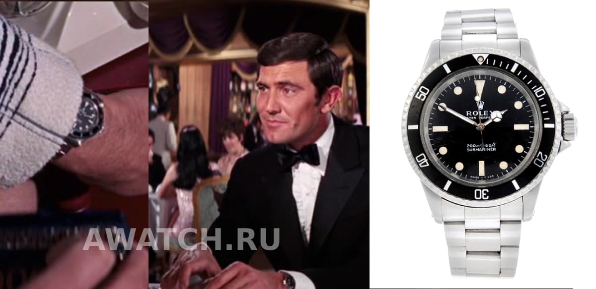 Rolex Submariner, reference 5513 в бондиане 1969 года