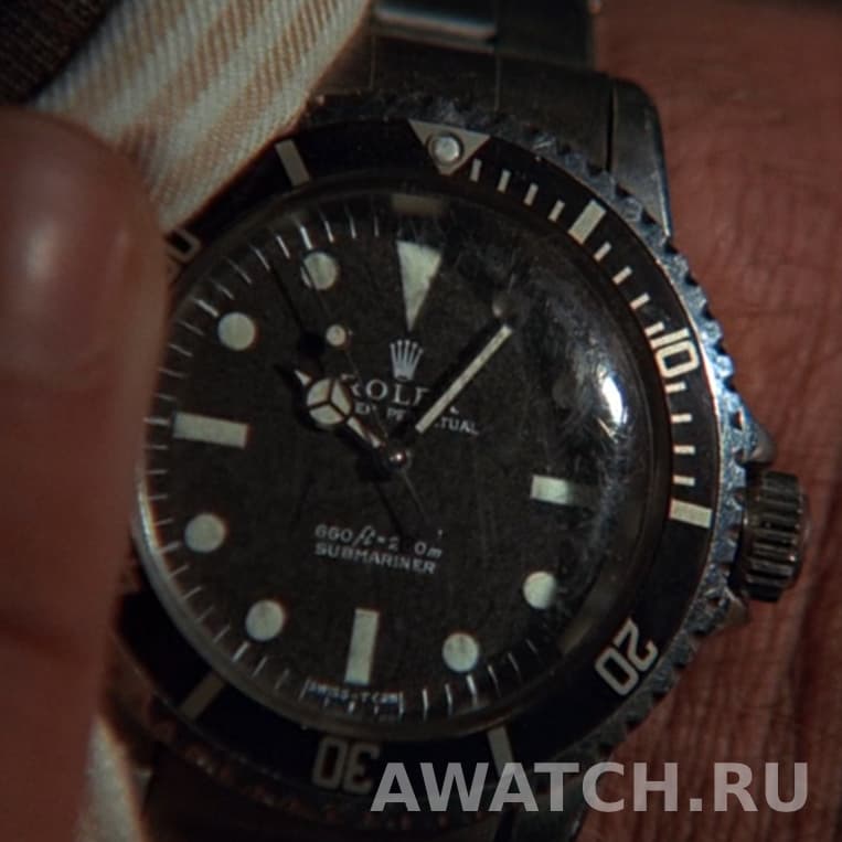 Часы Бонда в фильме Человек с золотым пистолетом Rolex 5513