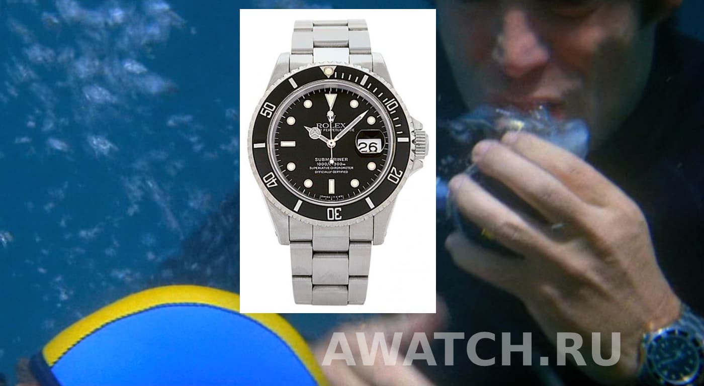 Часы Джеймса Бонда Rolex Submariner (ref. 16610) в фильме Лицензия на убийство, 1983