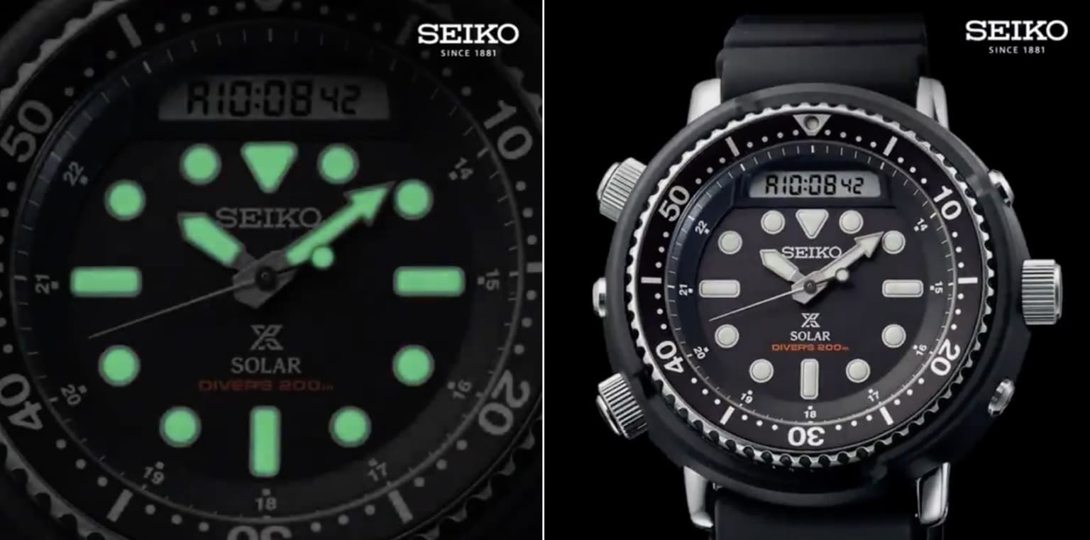 Циферблат Seiko Arnie