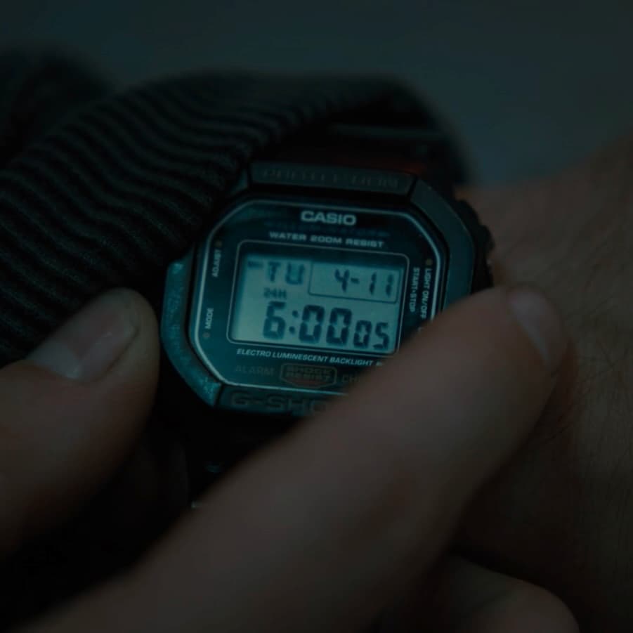 Casio G-Shock в фильме «Пять ночей с Фредди» (2023)